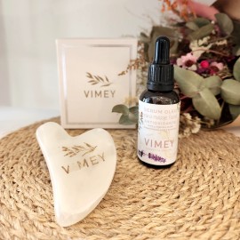 Combo ritual facial: Gua Sha + Serum óleo