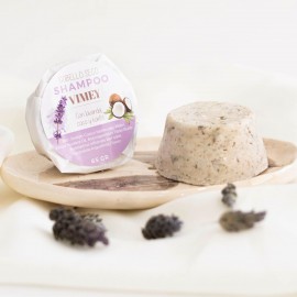 Shampoo sólido cabello seco